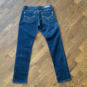 Flying Monkey Dark Wash Low Rise Jeans